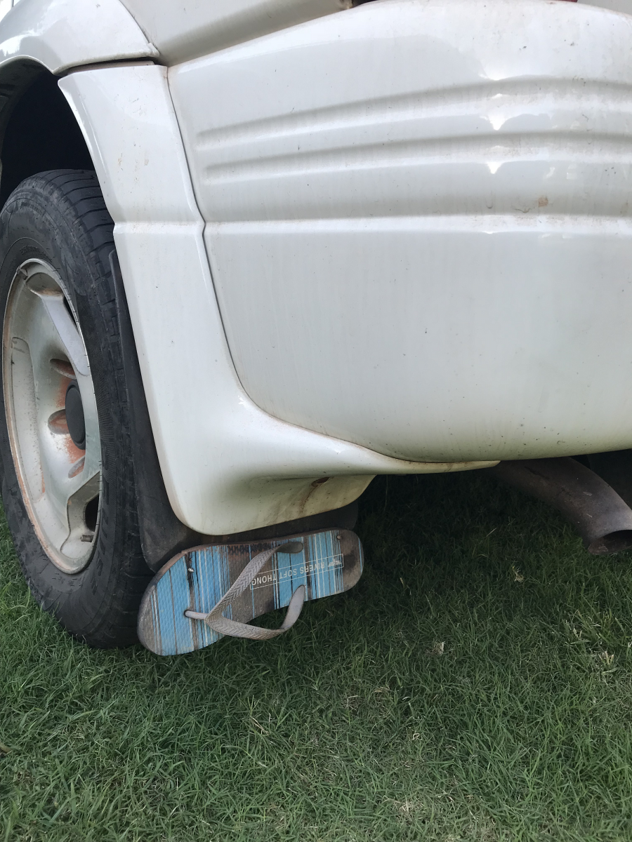 Rubber Thong Mud Flaps