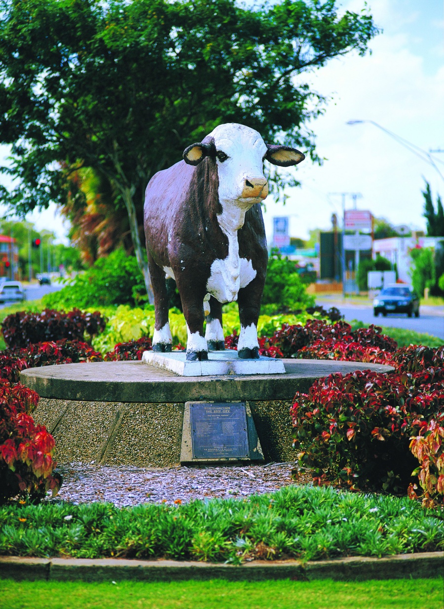 Rockhampton Cow Statue