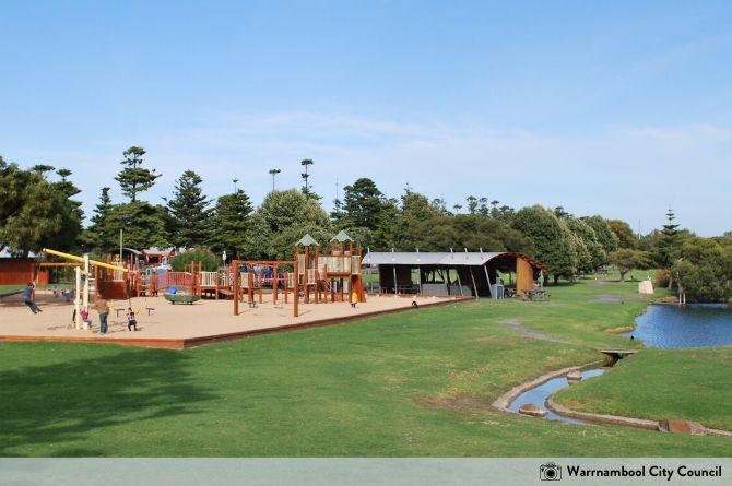 Discovery Parks Warrnambool - Lake Pertobe playground