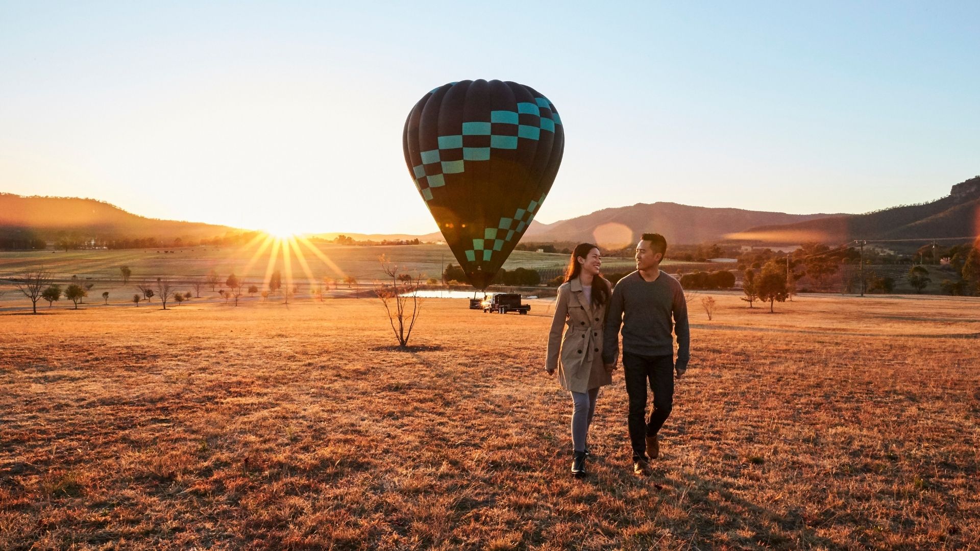 NSW Hunter Region hot air ballooning