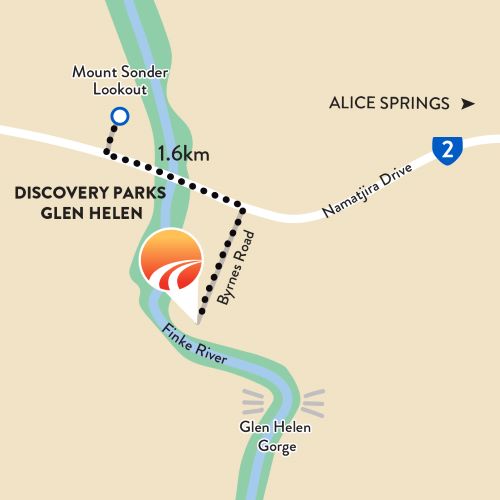 DHP4334   GH map 3   Glen Helen   Mt. Sonder