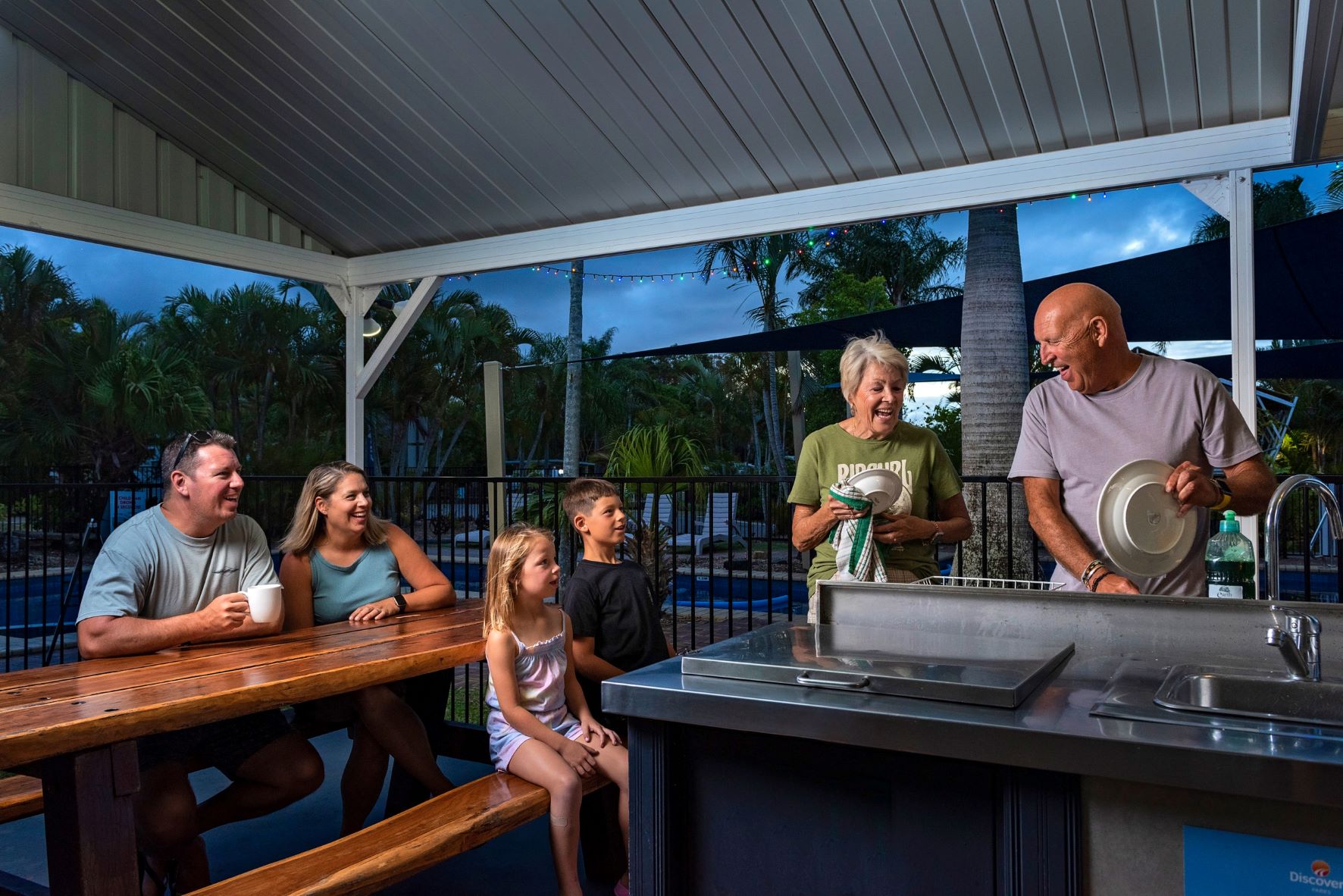 The best holiday parks in australia camp kitchen family genrations