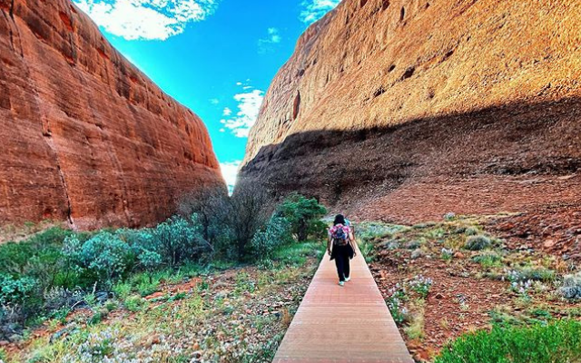 Things to see and do kings canyon red centre warpa