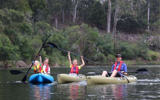 Best easter holidays in australia sapphire coast nsw kayak tour