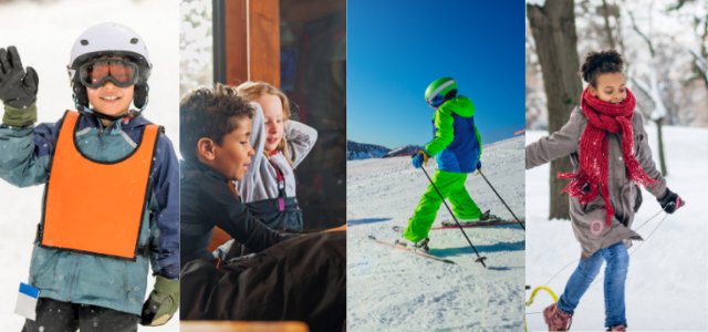 Top tips for kids in the snow australia banner