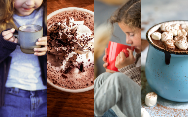 4 hot chocolate recipes banner