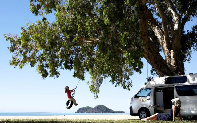 Choosing a caravan campervan motorhome australia gday parks campervan swing