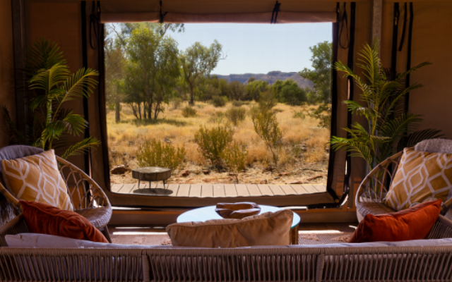 Best glamping in australia kings canyon