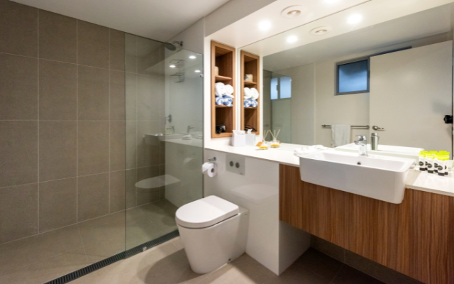 Australias best glamping destinations barossa valley bathroom