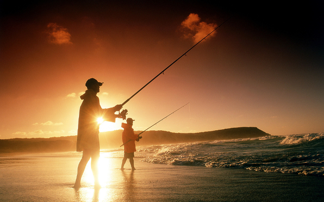 The best fishing spots in australia sunset