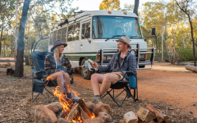 What is undara queensland outback camping