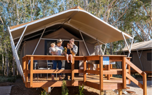 Utlimate guide to holiday parks for families accommodation glamping