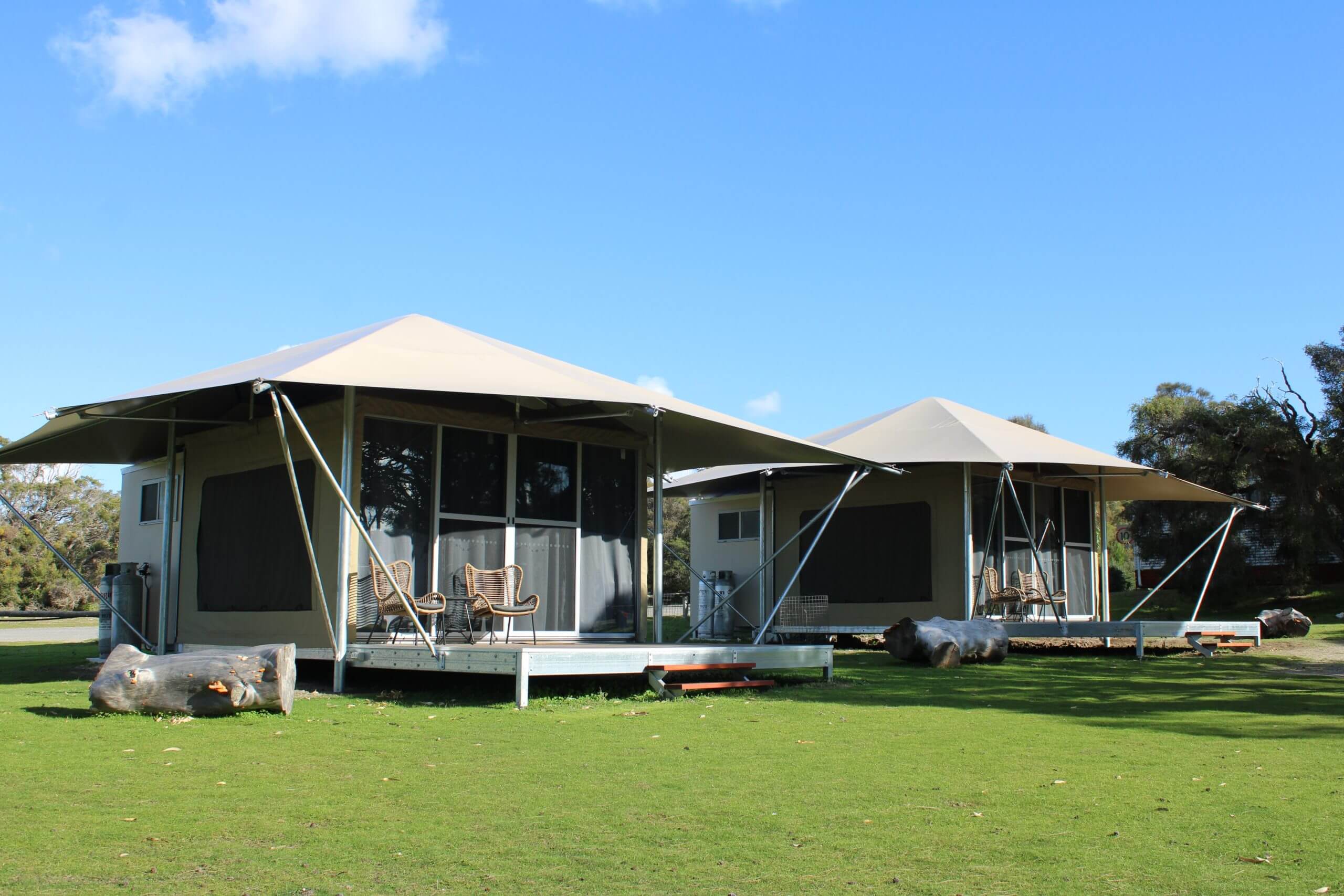 Discovery Parks Coffin Bay Luxury Eco Tent Exterior