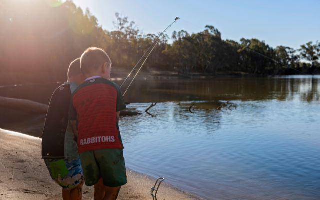 6 reasons to visit the riverland kids fishing