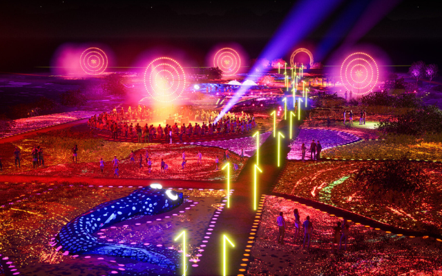 Parrtjima festival of lights