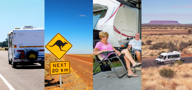 Australian road trip banner