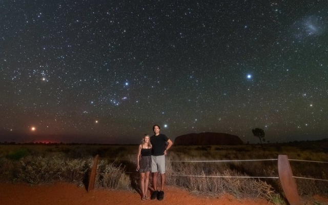 Things to do in the red centre stargazing