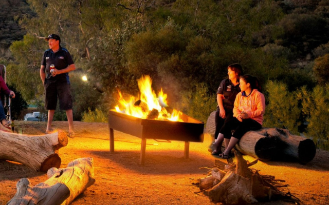 Best holiday park campfires in australia.discovery parks nsw 2