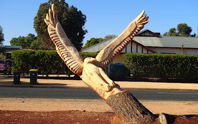 Free things to do in the riverland loxton tree sculptures